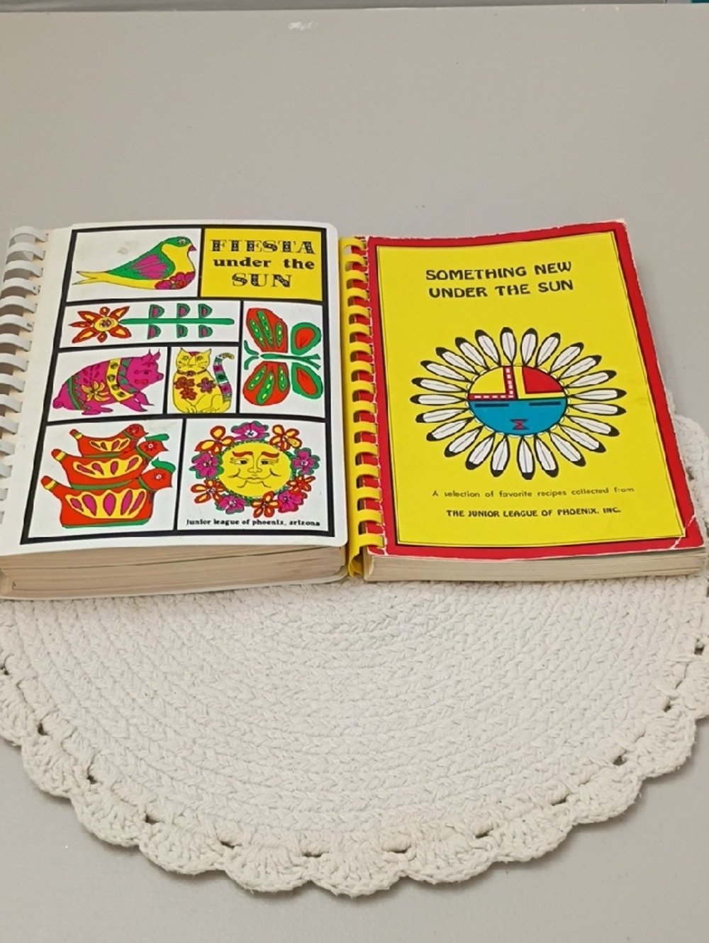Something New Under the Sun Cookbook - Bright Yellow Spiral-Bound